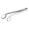 Oaks Raye Fried Food Made In LS1544 Tongs, Silver, Japan,