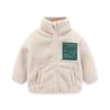 Boys Jacket Autumn Winter Warm Fleece Baby Coats Fashion Zipper Children's Outerwear Plush Kids