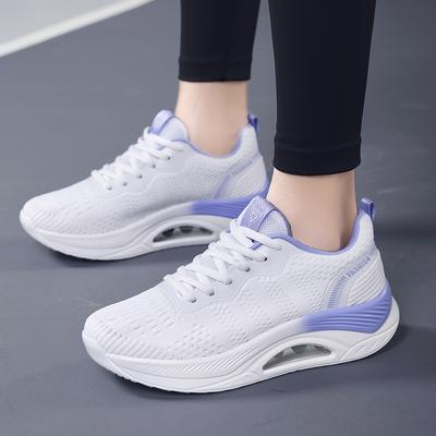 Женская летняя танцевальная обувь, обувь на воздушной подушке, легкая дышащая женская обувь с сеткой, нескользящая износостойкая женская обувь