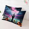 Halloween Bedding Set Soft Polyester Duvet Cover Set Quilt Cover With Pillowcase For Bedroom Decor Birthday Gift Halloween Decor