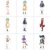 16CM Anime Cosplay Acrylic Stand Ornaments Azusa Falufal Sharula Haruka Flattelude Figure Stand Halloween Gifts