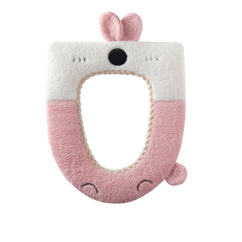 Чехол на сиденье унитаза, мягкий теплый моющийся коврик для подушки, многоразовые зимние подушечки для унитаза