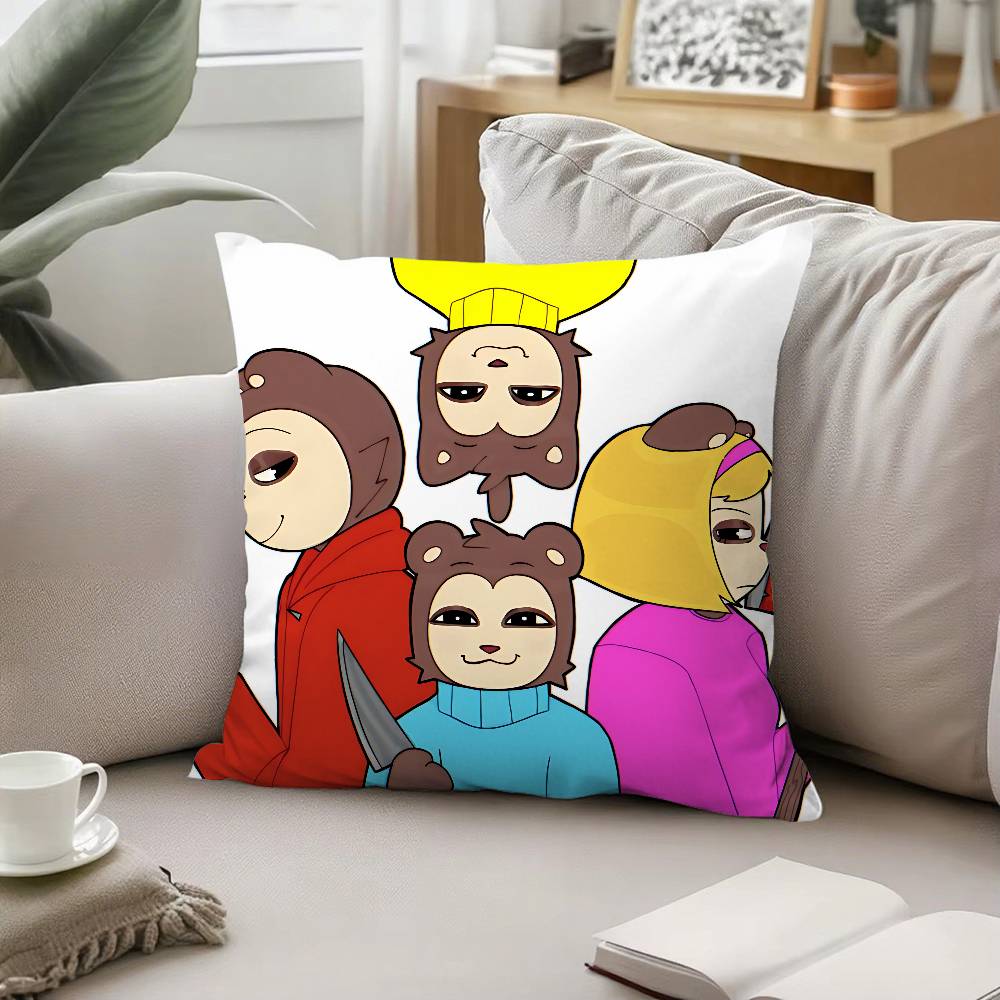 Funny HMax Design Pro Pillow Case Pattern Printed Pillowcase For Living Room Sofa Cushion Cover Bedroom Decor