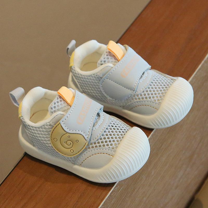 Baby Walking Shoes Soft Sole Cute Boys Girls Casual Shoes Mesh Breathable 2025 New Toddler Sports Shoes First Walkers Non-slip
