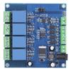 4-канальный релейный модуль PCB RTU Релейная плата Переключатель RS485 TTL Предотвращение обратного соединения