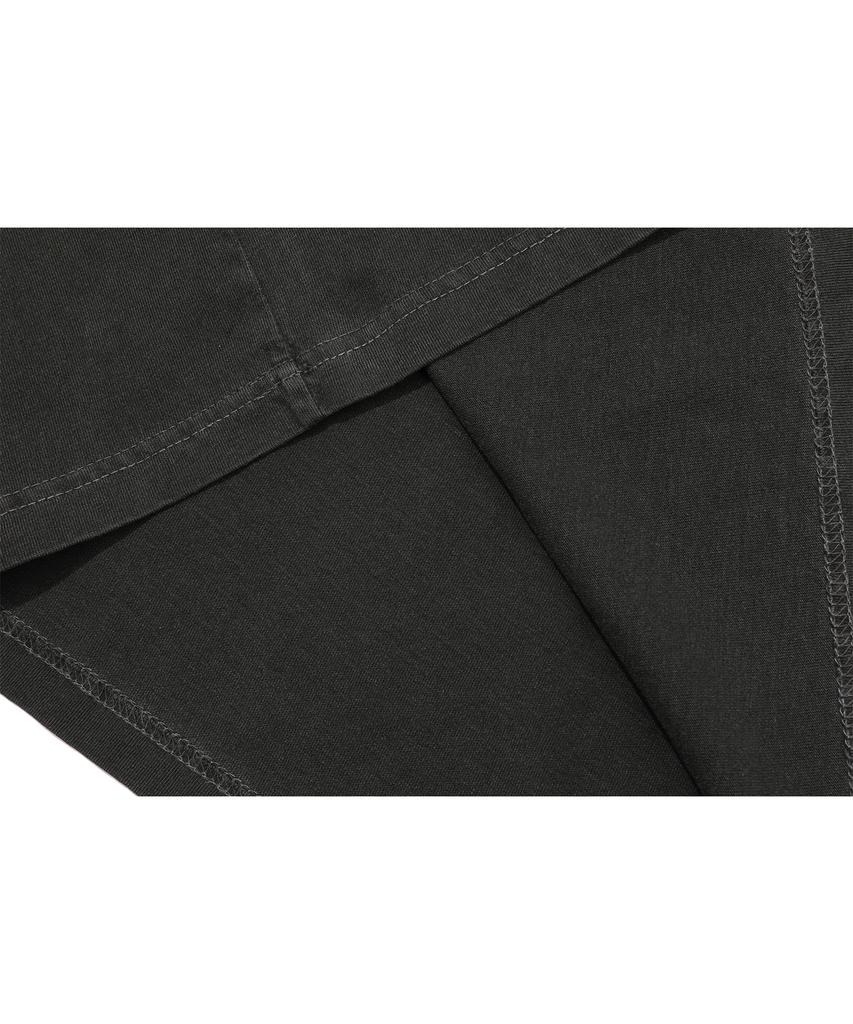 CPGN STUDIO Square Bear Pigment Long Sleeve Smoke Black