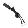 Dual 3.5MM Gold Plated Jack Headphone Extension Cable Audio Extension Cord  Music Listening