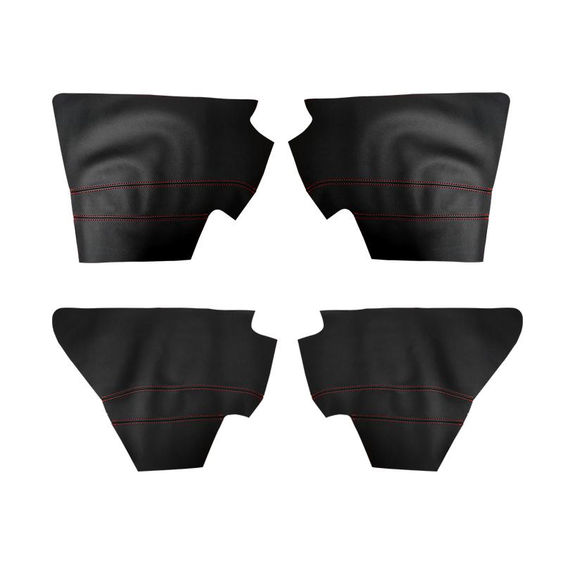 Для Toyota Rav4 RAV 4 2013 2014 2015 2016 2017 2018 салон автомобиля подлокотник панели кожаный чехол из микрофибры отделка