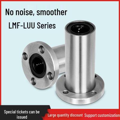 Линейный подшипник с длинным круглым фланцем LMF6L 8 10 12 16 с основанием
