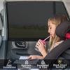 Pack of 2 Sun Protection Car Side Window Screen Universal Sun Visor Net for Side Windows Mesh Material Baby Children Pets Darkening Protection Privacy