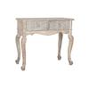 Console - Naturel - Blanc - Bois De Manguier - 91 X 42 X 81 Cm