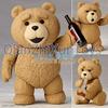Yamaguchi TED2 Swearing Bear Action Figure: Articulated Teddy Bear Figurine