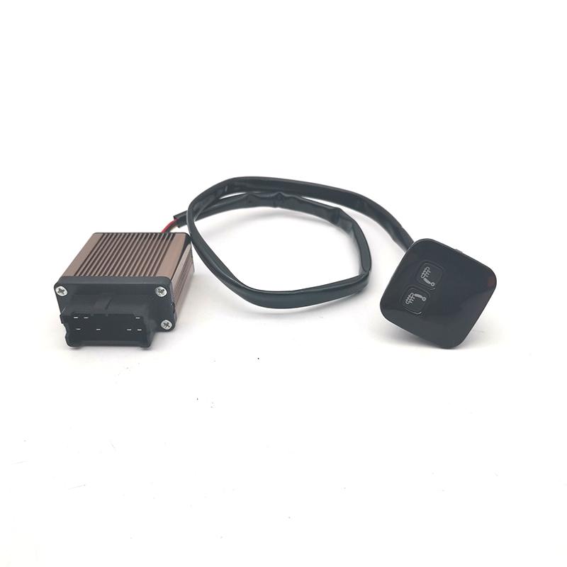 digital 5 gear display Seat Heater Switch 2 Seats 12V for driver and passenger seat covers auto heated set