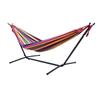 OLOEY Outdoor Canvas Hammock with Stand