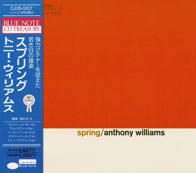 CD ЭНТОНИ УИЛЬЯМС - Весна CJ285107 Blue Note 1989 Япония Джаз Б/у