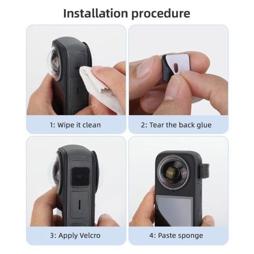 Insta360 X4 Windshield Microphone Cover, Replacement Microphone Wind Muff for Insta360 X4/X3