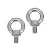 2Pcs Stainless Steel Lifting Ring Eye Bolt Heavy Duty Marine Grade Ring Screw BoltsM16