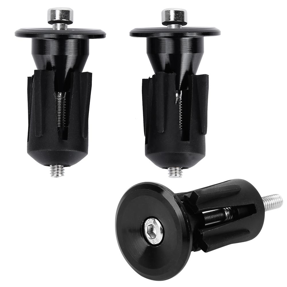 1 пара алюминиевых сплавов, черная велосипедная ручка, заглушка для руля, 22*42 мм