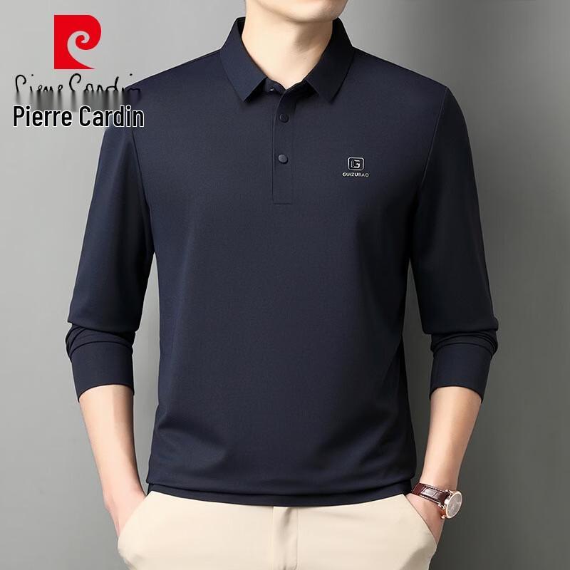 Pierre Cardin Мужская рубашка поло с длинным рукавом