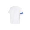 PUMA Men's Casual Collection T Shirts Men's White Crew Neck Moderate (Unisex) T-Shirts 676665 52