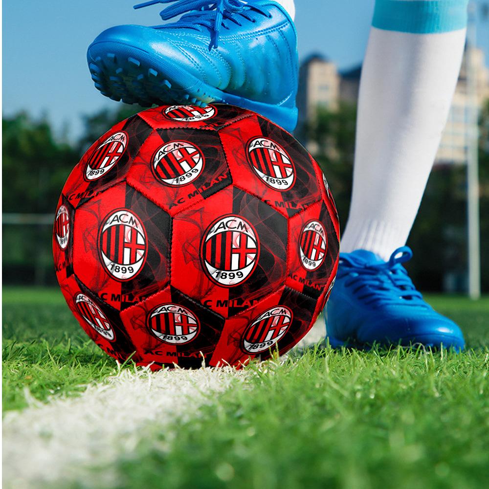 Футбольный мяч AC Milan, размер 5, для матчей, профессиональный, для игры на открытом воздухе, мягкое касание, тренировочный мяч
