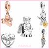 925 Sterling Silver Angel God Of Love Charms Wing Beads Diy For Original Pendant Bracelets Feather Jewelry For Women Gift