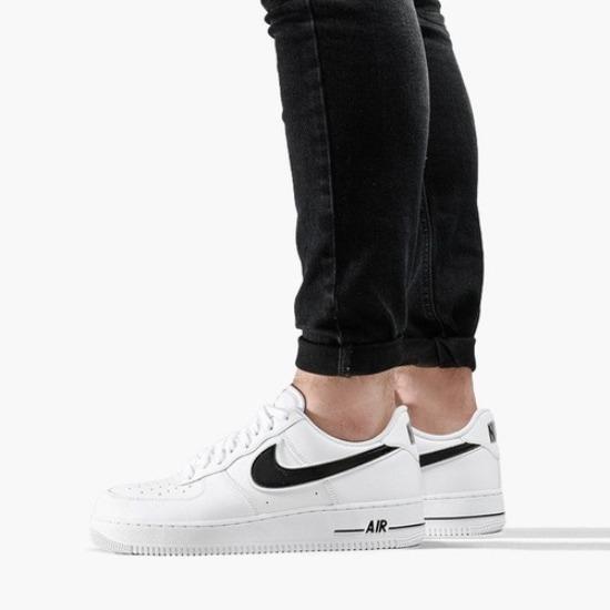Nike Air Force 1 Low '07 3 Белые Черные 2018 - AO2423-101