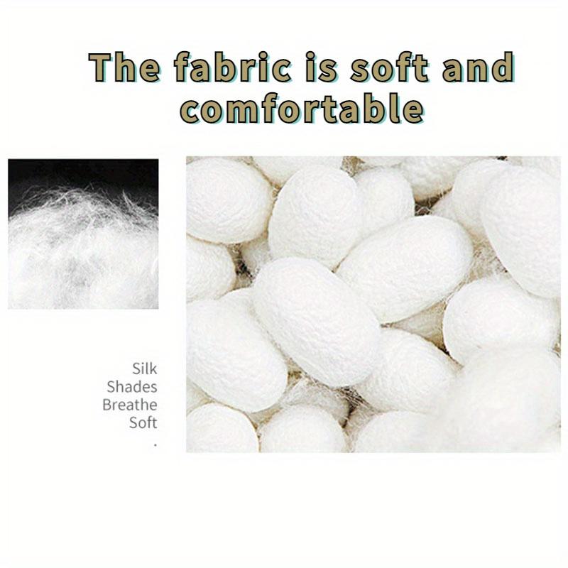 1pcs Double-sided Eye Mask with Silk Simulation Breathable for Lunch Break Aviation Black Shading Sleep and Travel Eye Mask