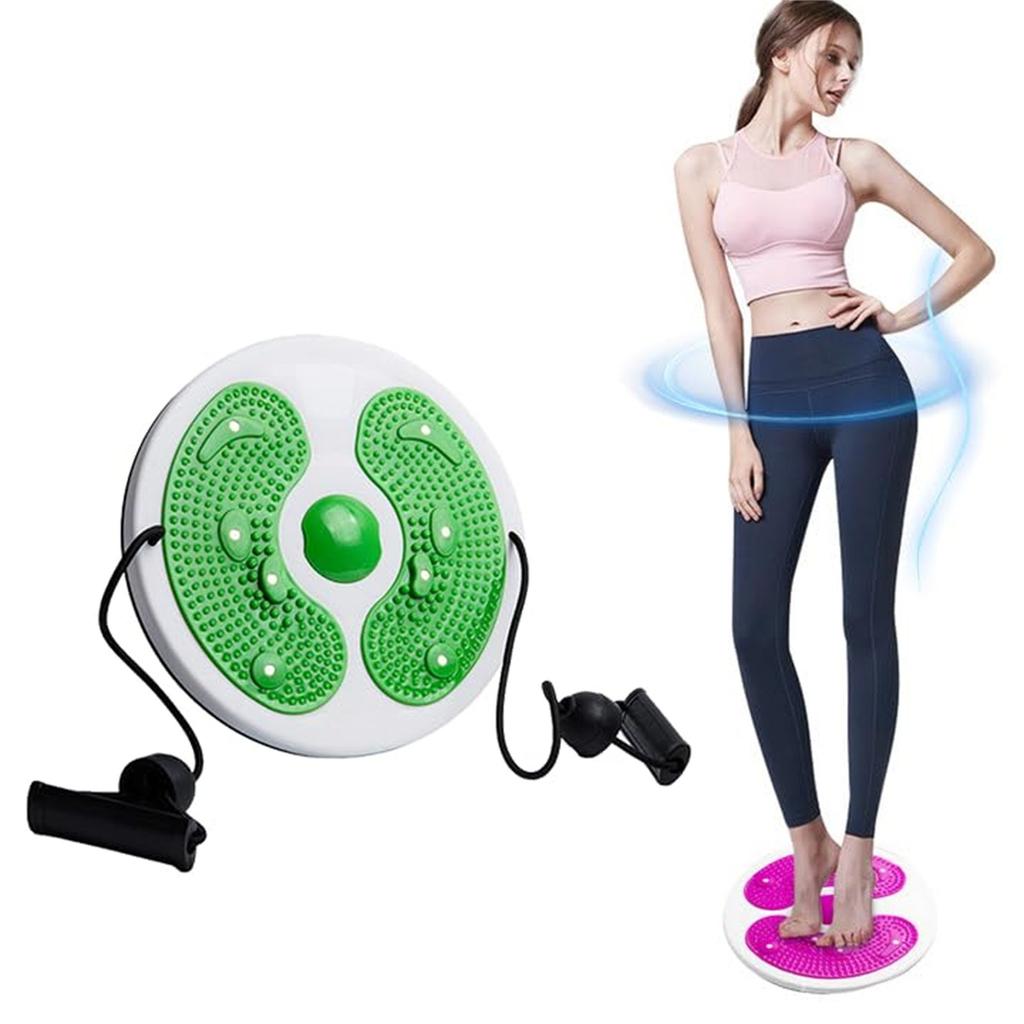 Диск для талии со шнурком и массажем ног - Waist Machine Twister