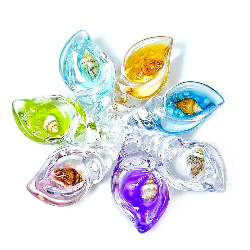 1 шт. мультяшные светящиеся раковины микропейзаж светящиеся миниатюрные раковины статуэтка в горшке мини-сказочный сад кукольный домик украшения