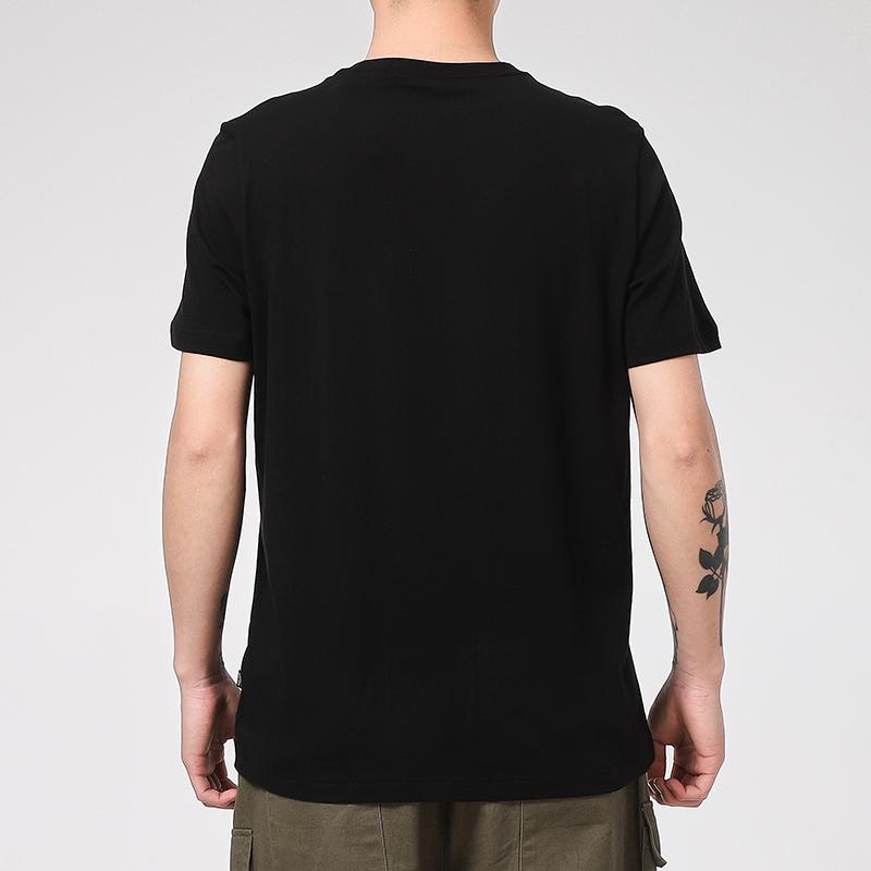 Puma Running Training Fitness Casual Sports Logo Pullover Crew Neck Short Sleeve T-Shirt Men Tops Black 845925-01