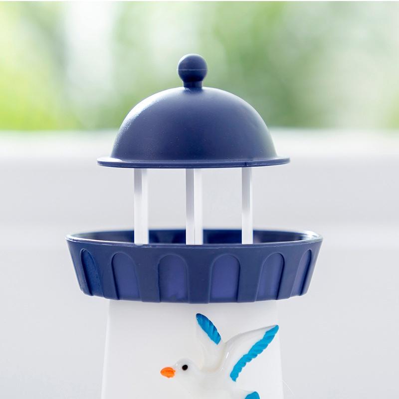 Океанский маяк Креативные украшения Ночной свет Ремесла Светящиеся настольные украшения в средиземноморском стиле