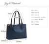 Pragma Lightweight Faux Leather Tote Bag, Adult, Simple, Elegant, Cute, Soft, Shrink-Wrapped, Small... (Camel)