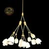 Fourchette Pendent Lamp Beautiful 12 Bowl Shades Artistic Illuminate Fixture Modern Home Sputnik Chandelier Light