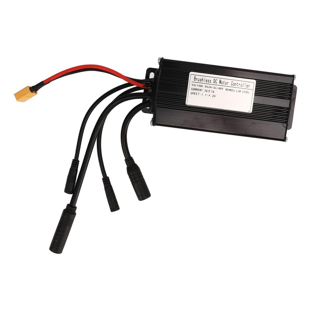 Electric Bike Controller 24V 36V 48V 26A 3 Mode Sine Wave Controller Waterproof Connector for