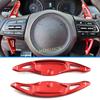 Для 2018- Kia Stinger (СК) Красные алюминиевые лепестки переключения передач, удлинители лепестков рулевого колеса, элементы отделки салона