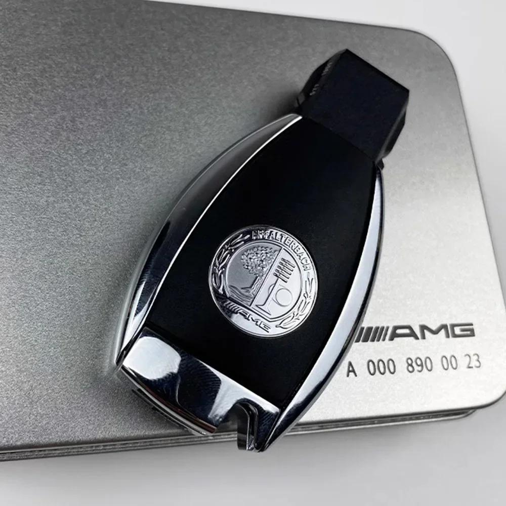Для автомобильных брелков Mercedes Benz Для Mercedes-Benz AMG Яблоня Чехол для корпуса ключа A-Class C-Class E-Class CLA GLA GLC W210 W212 E