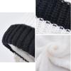 2pcs Neck Warmer Children Hat Scarf Set Fleece Lining Children Winter Hat Scarf  for Winter