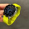 Подходит для часов Huawei Gt4 Gt5 Ремешок Watch4Pro Флуоресцентный зеленый Силикон Gt3 Спортивный Силикон 20/22M