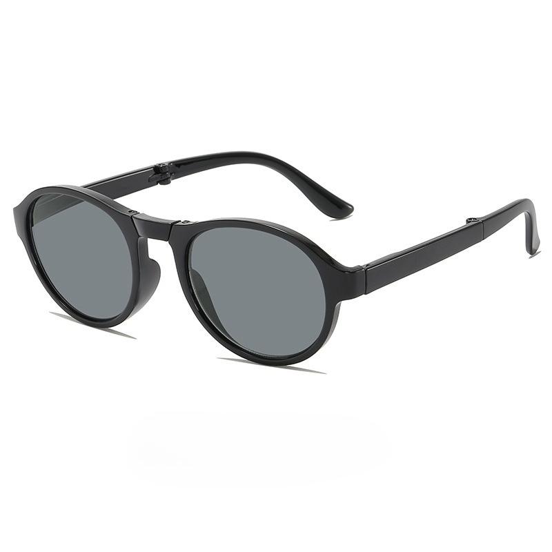 New Portable Foldable Reading Sunglasses High-Definition Anti-Blue Light Presbyopia Eyewear Outdoor UV-Protective Sunglasses