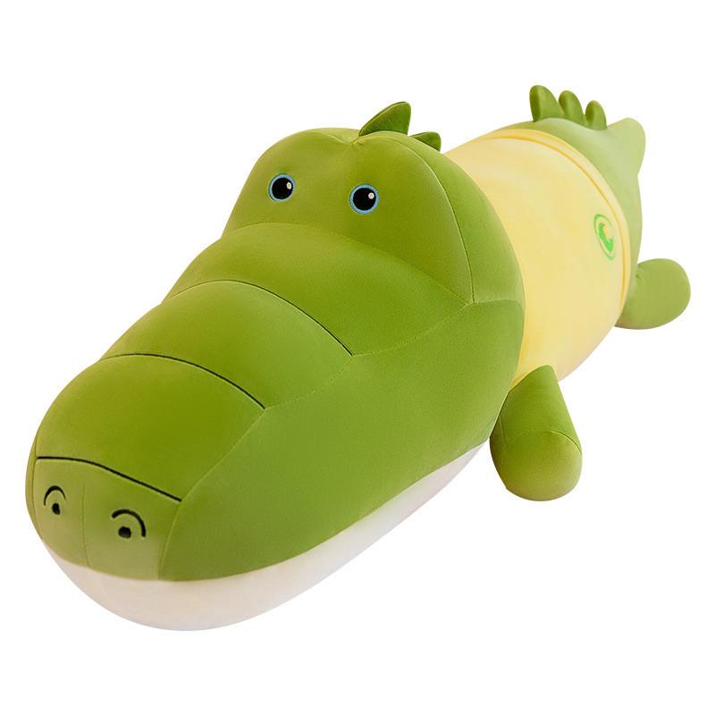 Headed Cartoon Big Crocodile Dogs Animal Stuffed Plush Toy Dolls Gift Birthday