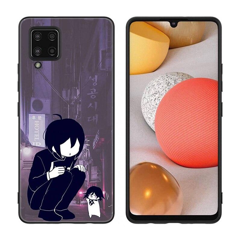 Чехол Danganronpa Kokichi Ouma для Samsung Galaxy A12 A02S A22 A32 A52 A72 A71 A51 A41 A31 A21 A11 A50 A70 A10S A20S, черный чехол