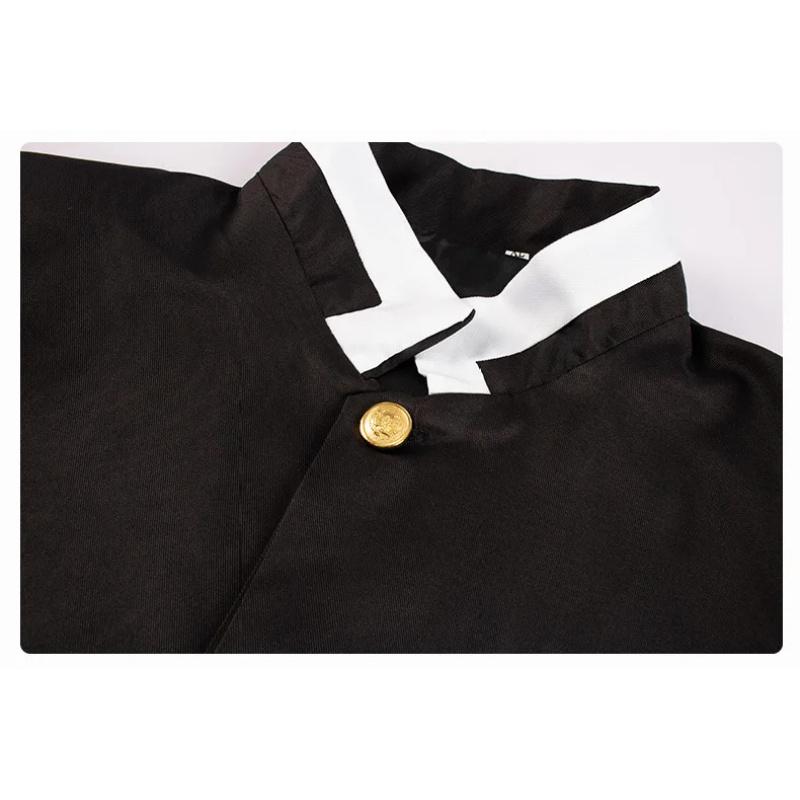 Костюм для косплея Demon Slayer Agatsuma Zenitsu, аниме Kimetsu No Yaiba Zenitsu, парик для взрослых и детей, кимоно, униформа, костюм на Хэллоуин