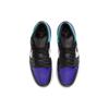 Мужские кроссовки Air Jordan 1 Low Aqua Purple White Court-Purple 553558-154
