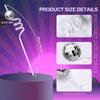PVC Party Decoration Straws Multicolor Shiny Mirror Ball Straw New Disco Mirror Ball Straw  Bar