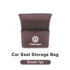 Large Capacity Car Center Console Seat Storage Bag For VW GTI Polo Passat Scirocco Tiguan T-ROC Touareg Touran CC Sportcoupe zw9
