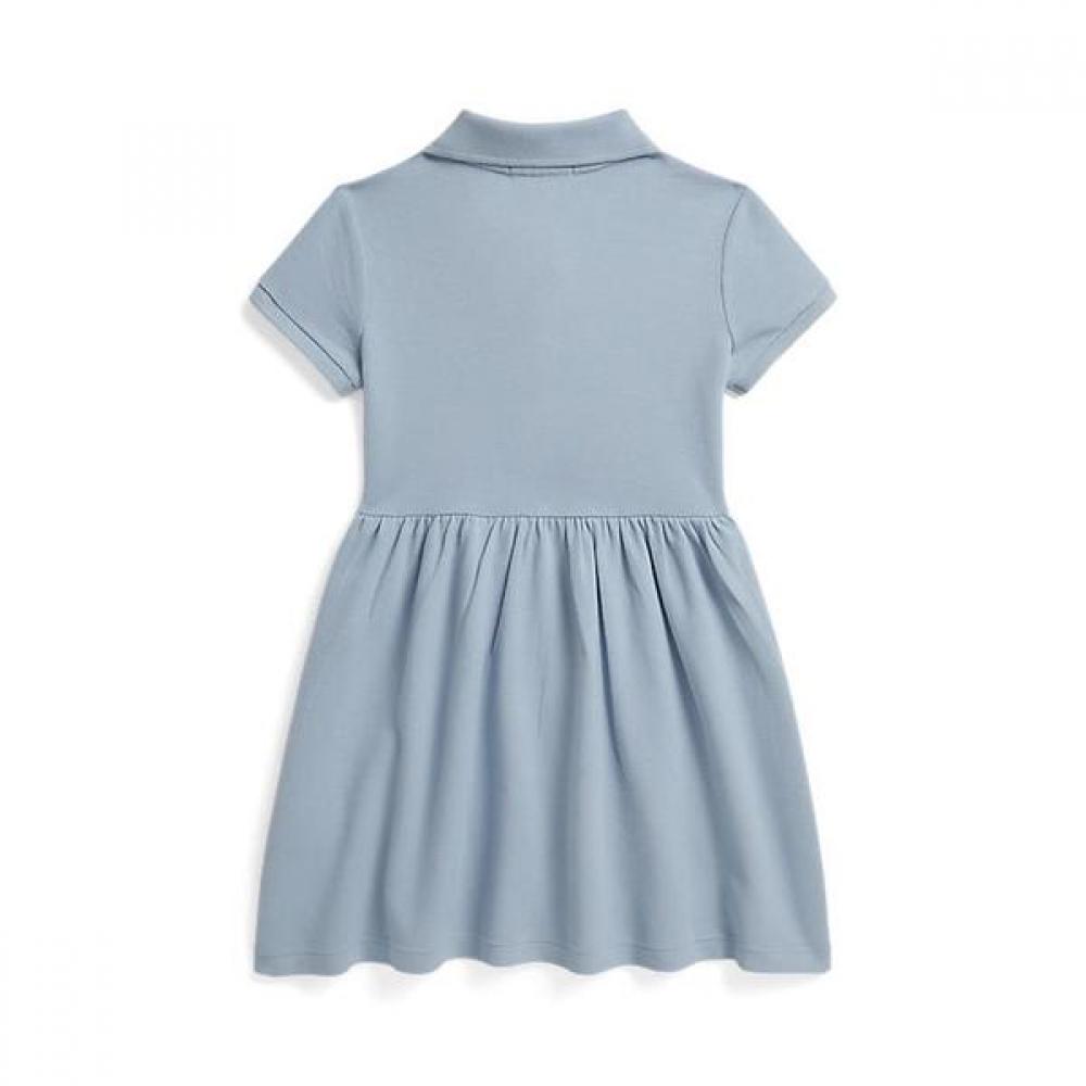 Polo Ralph Lauren Девочки Эластичное Сетчатое Платье-Поло 2 6 Лет Cwpodrsr3d21157400
