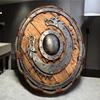 Medieval Round Shield Viking Shield Unique Design Wooden Shield Medieval Warrior Armor Shield