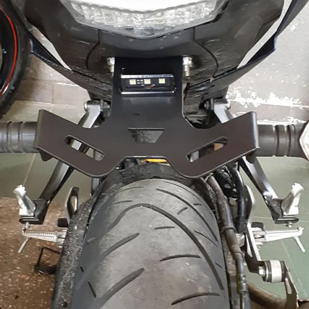 Ямаха МТ-15 (2018-2024 гг.) Модифицированная задняя хвостовая опора и держатель номерного знака