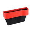 Car Seat Gap Filler Organizer Storage Box Between Front Seat Auto Premium PU Leather Console with